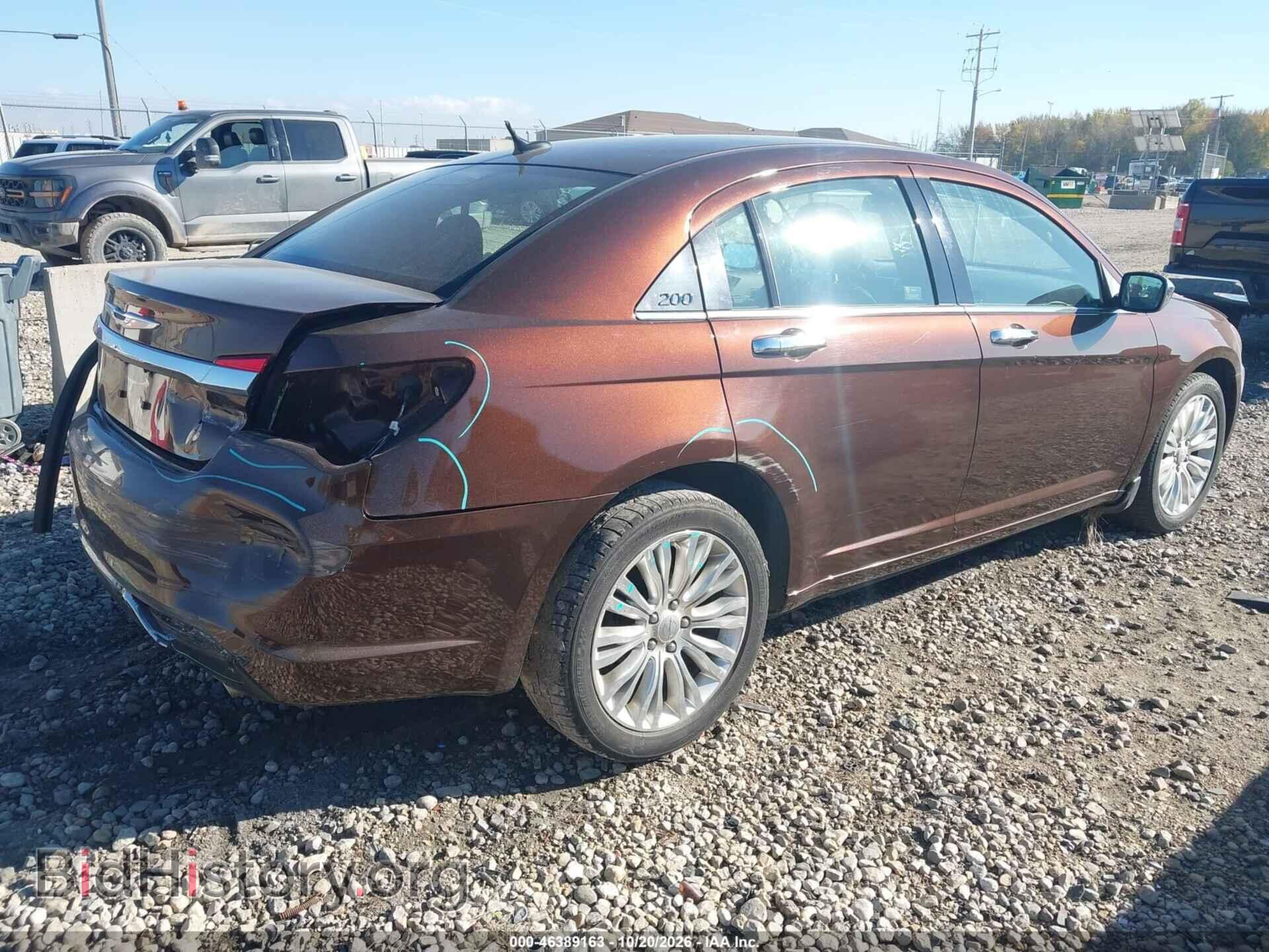 2012 CHRYSLER 200 - VIN: 1C3CCBCG7CN211300 - Фото 4