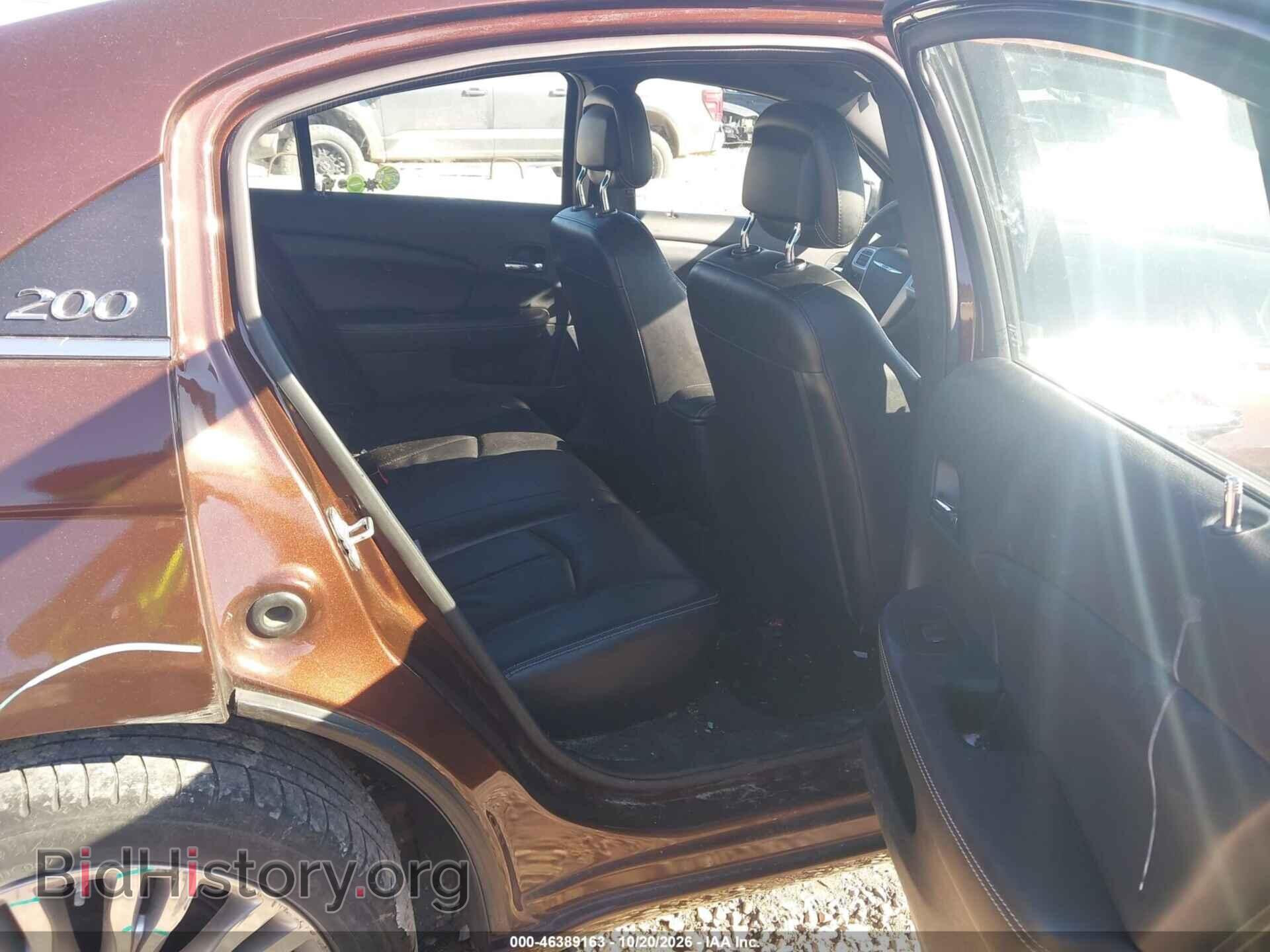2012 CHRYSLER 200 - VIN: 1C3CCBCG7CN211300 - Фото 8
