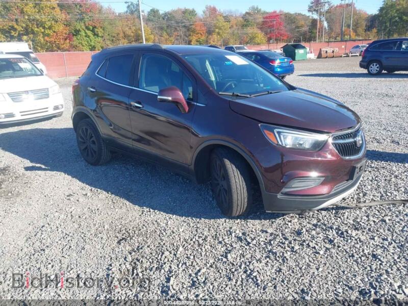 2018 Buick ENCORE Preferred (VIN KL4CJASB9JB671861) — фото 1 из 16, IAAI, повреждение: левый бок