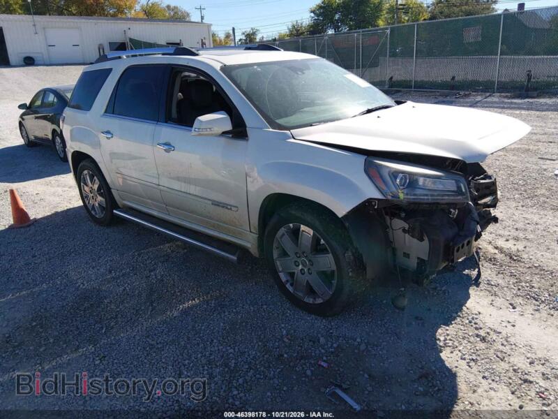 2015 GMC ACADIA Denali (VIN 1GKKVTKD2FJ220629) — photo 1 of 17, IAAI, damage: front end