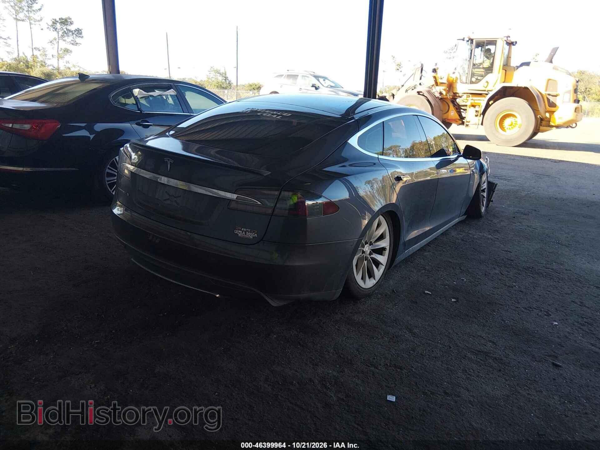 2015 TESLA MODEL S - VIN: 5YJSA1H2XFFP75689 - Photo 4