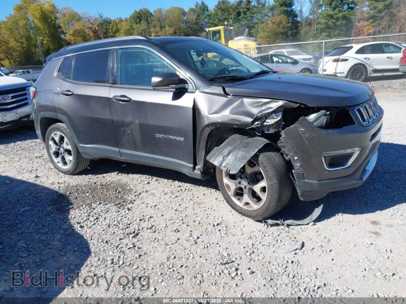 2020 Jeep COMPASS Limited 4X4 (VIN 3C4NJDCB9LT146881) — photo 1 of 15, IAAI, damage: front end