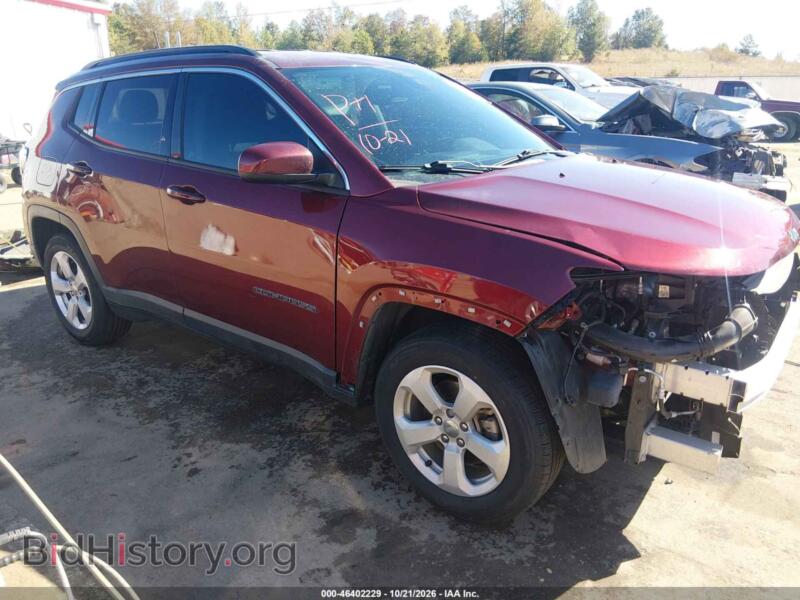 2020 Jeep COMPASS Latitude FWD (VIN 3C4NJCBB1LT246954) — photo 1 of 20, IAAI, damage: front end