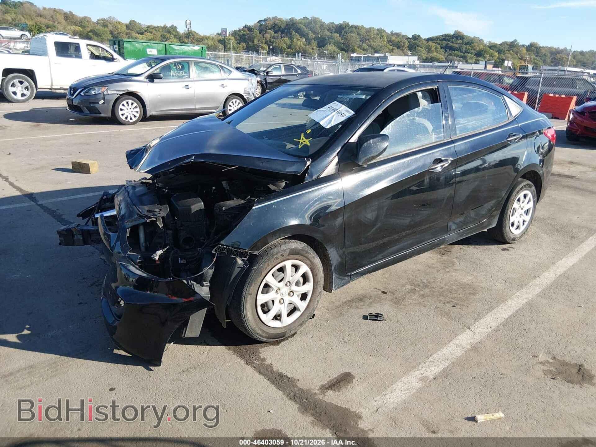 2012 Hyundai ACCENT (VIN KMHCT4AE9CU145391) — photo 2 of 16
