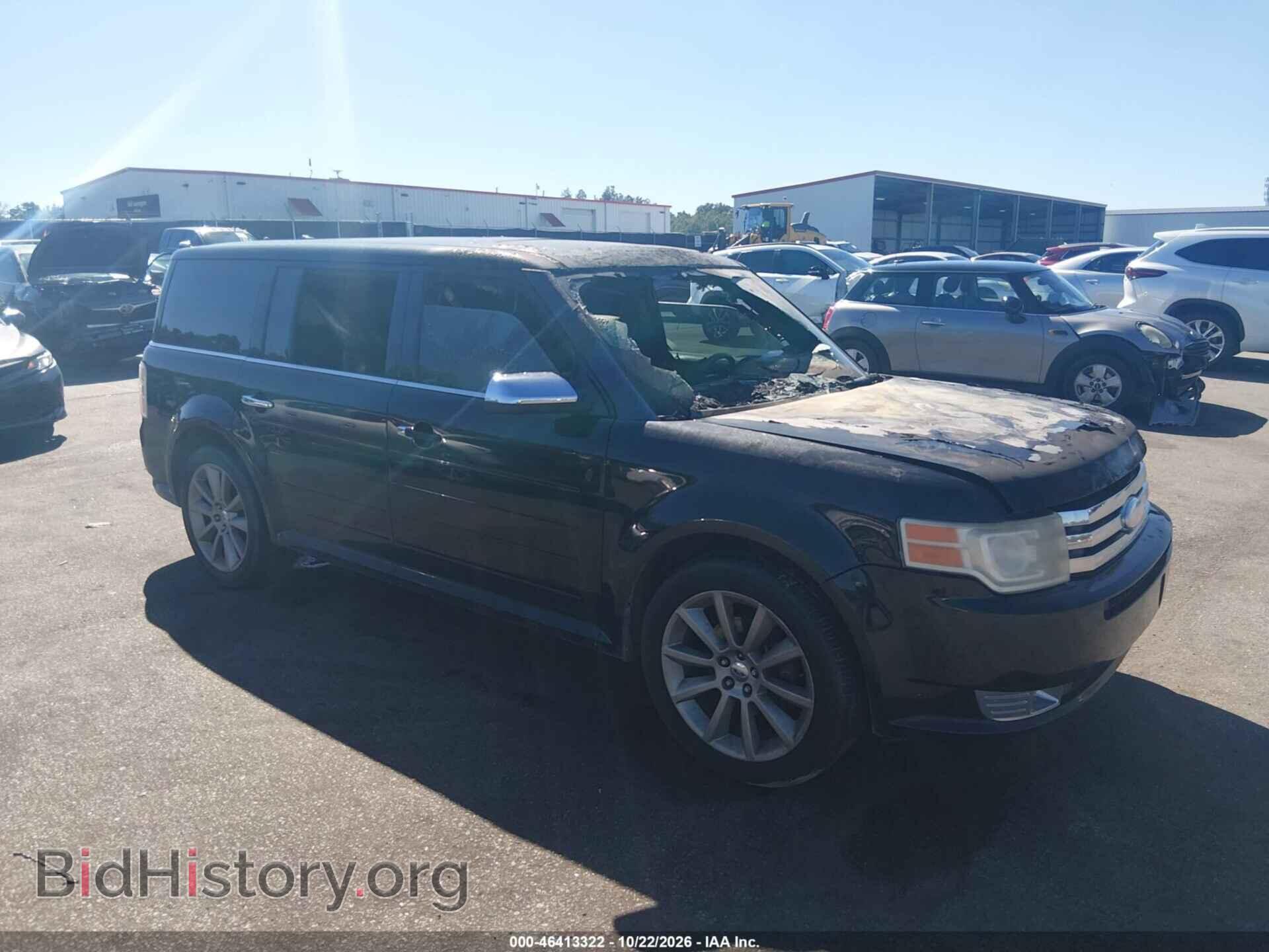 2010 Ford FLEX Limited (VIN 2FMGK5DC5ABA28866) — фото 1 из 10, IAAI, повреждение: возгорание двигателя