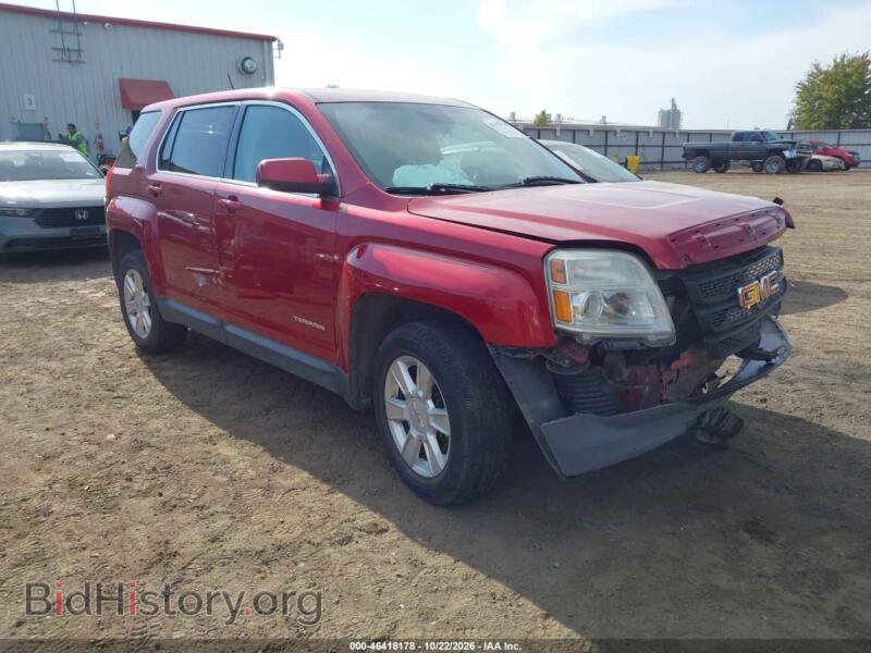 2013 GMC TERRAIN SLE-1 (VIN 2GKALMEK3D6420480) — photo 1 of 17, IAAI, damage: front end