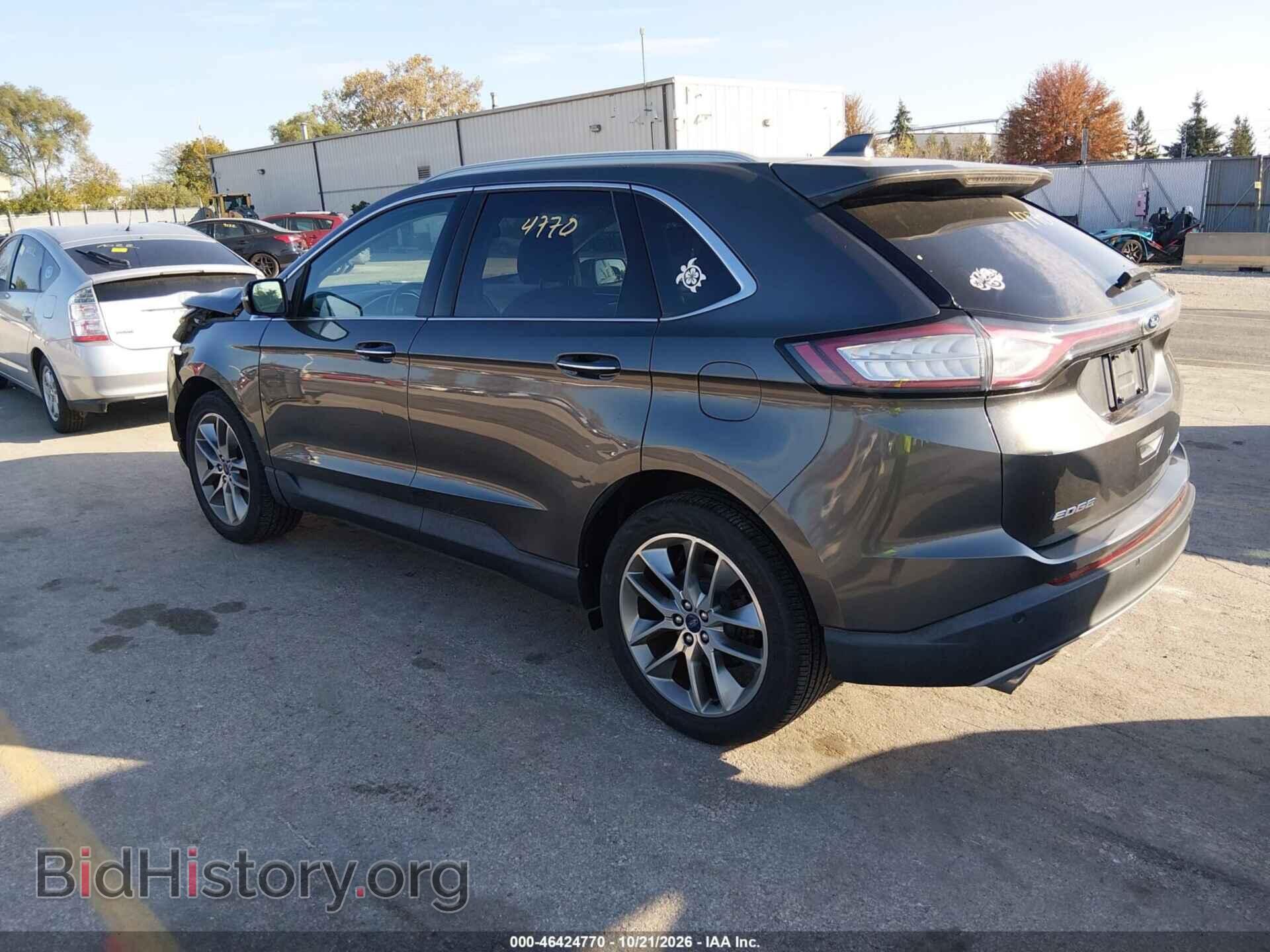 2015 FORD EDGE - VIN: 2FMTK3K85FBB08550 - Фото 3