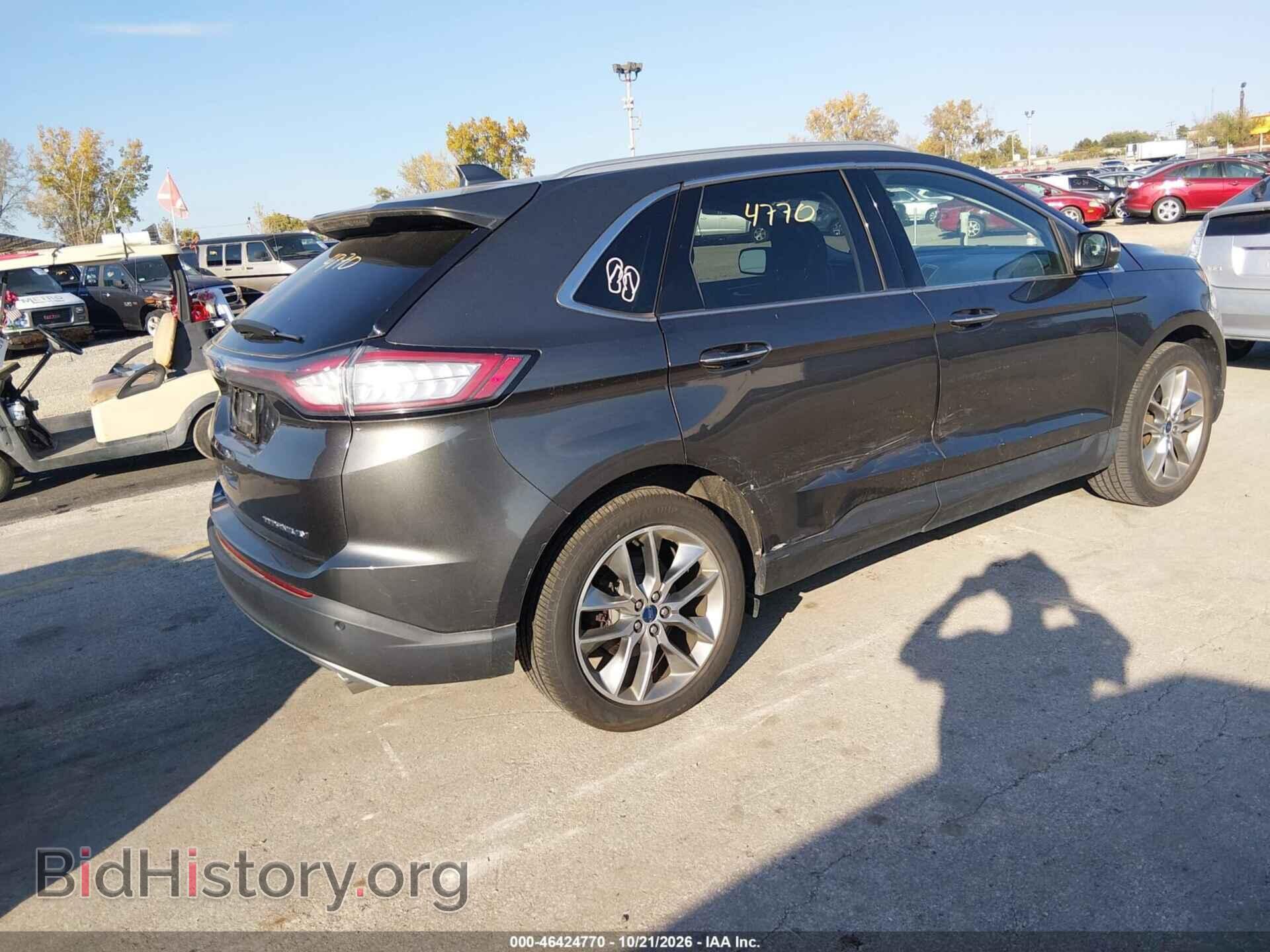 2015 FORD EDGE - VIN: 2FMTK3K85FBB08550 - Фото 4
