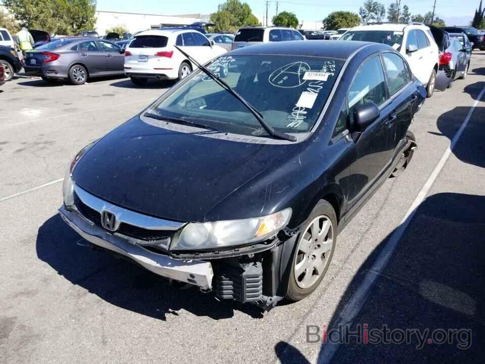 Photo 19XFA16589E017617 - Honda Civic Sdn 2009