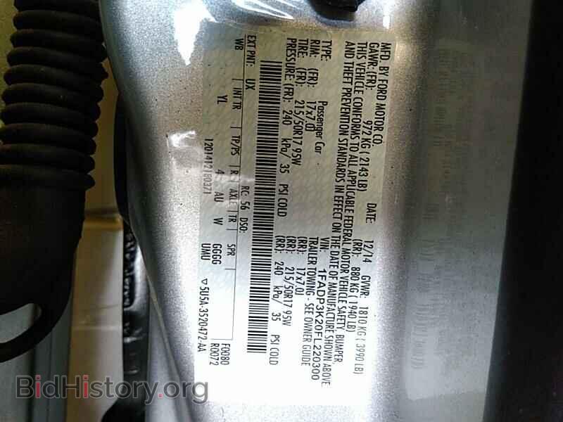 2015 Ford Focus - VIN: 1FADP3K20FL220300 - Фото 6