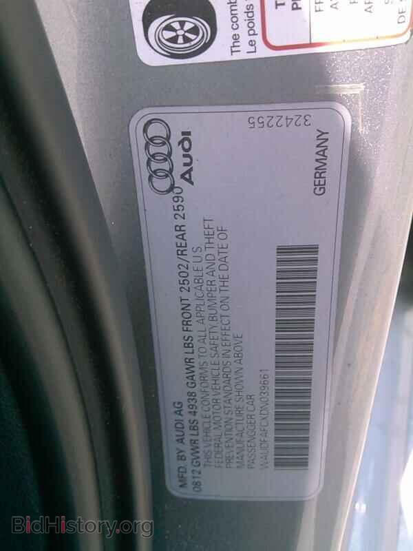2013 Audi A6 - VIN: WAUDFAFCXDN039661 - Photo 6