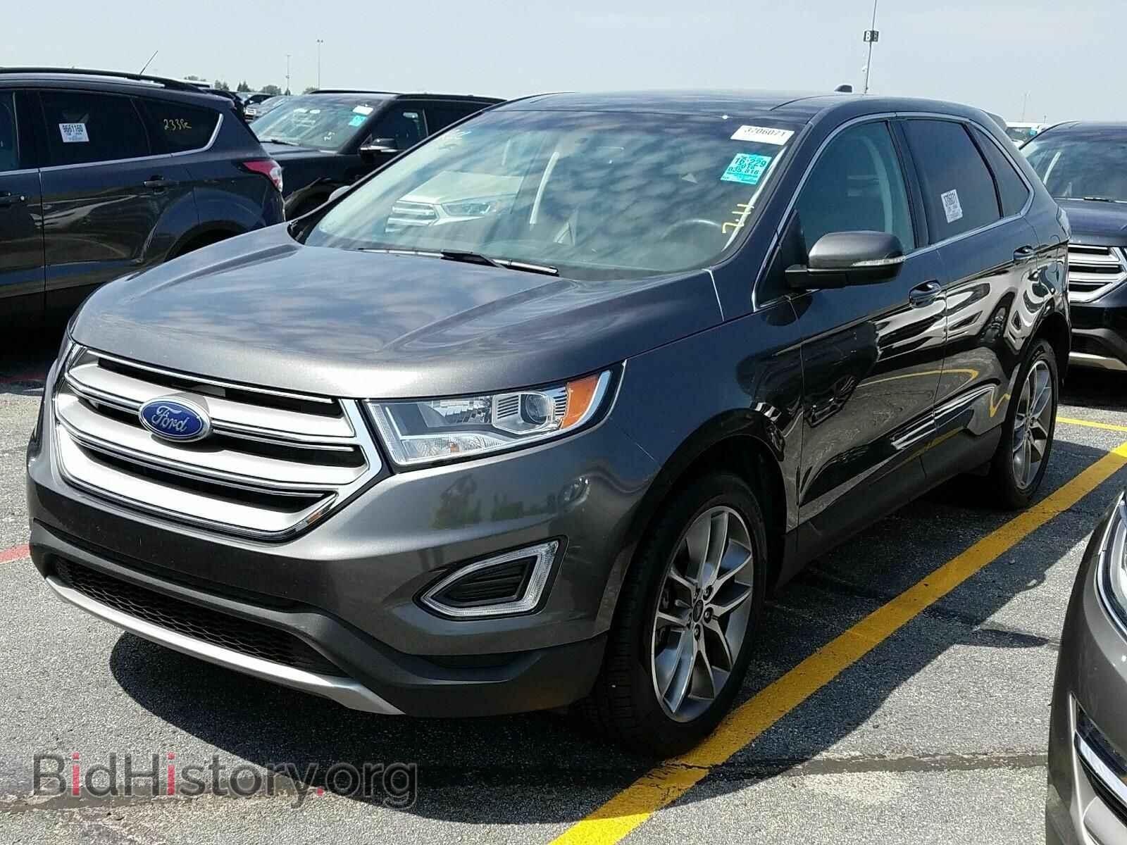 Фотография 2FMPK4K96GBB87857 - Ford Edge 2016