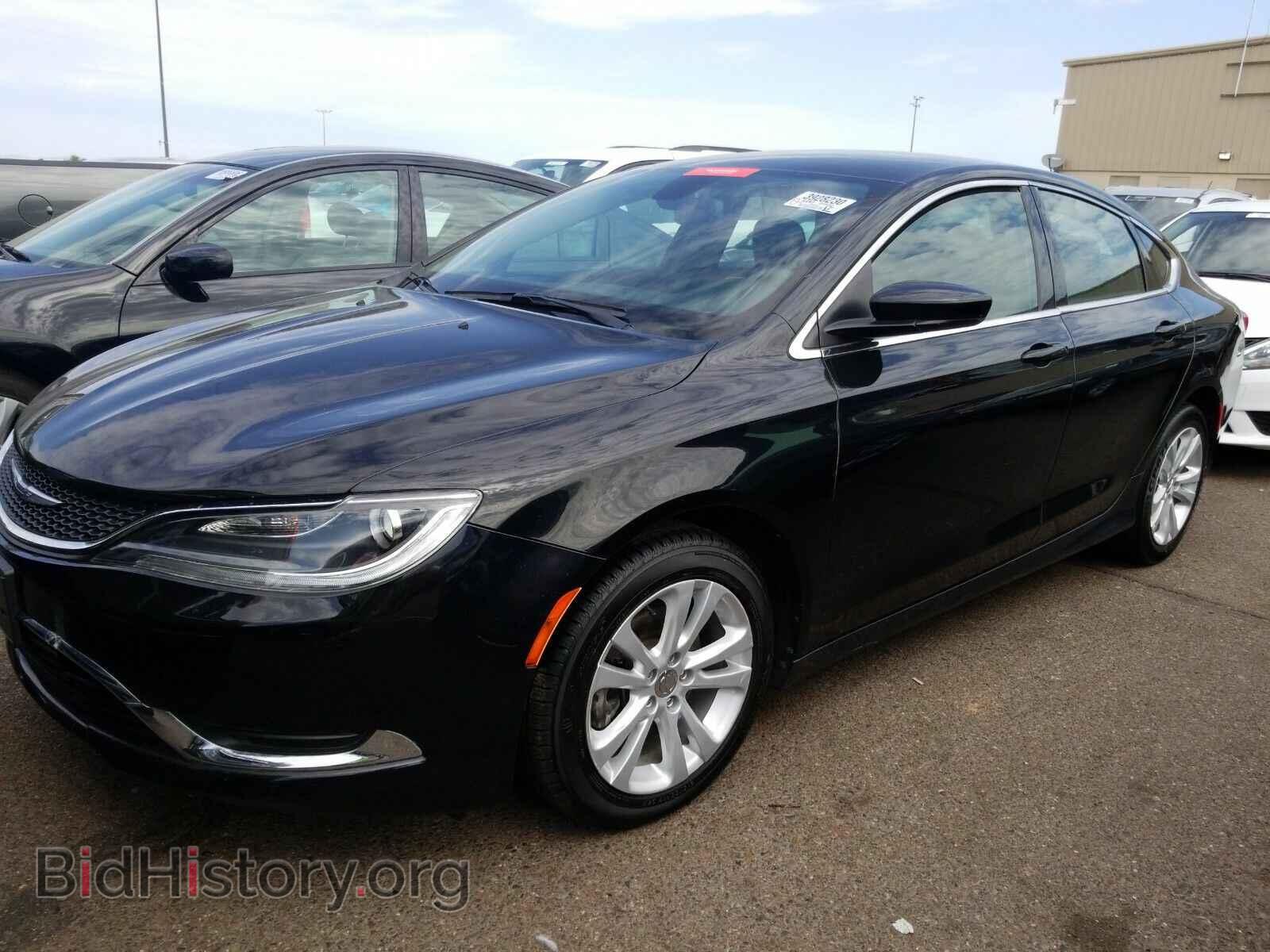 Фотография 1C3CCCAB3GN149834 - Chrysler 200 2016