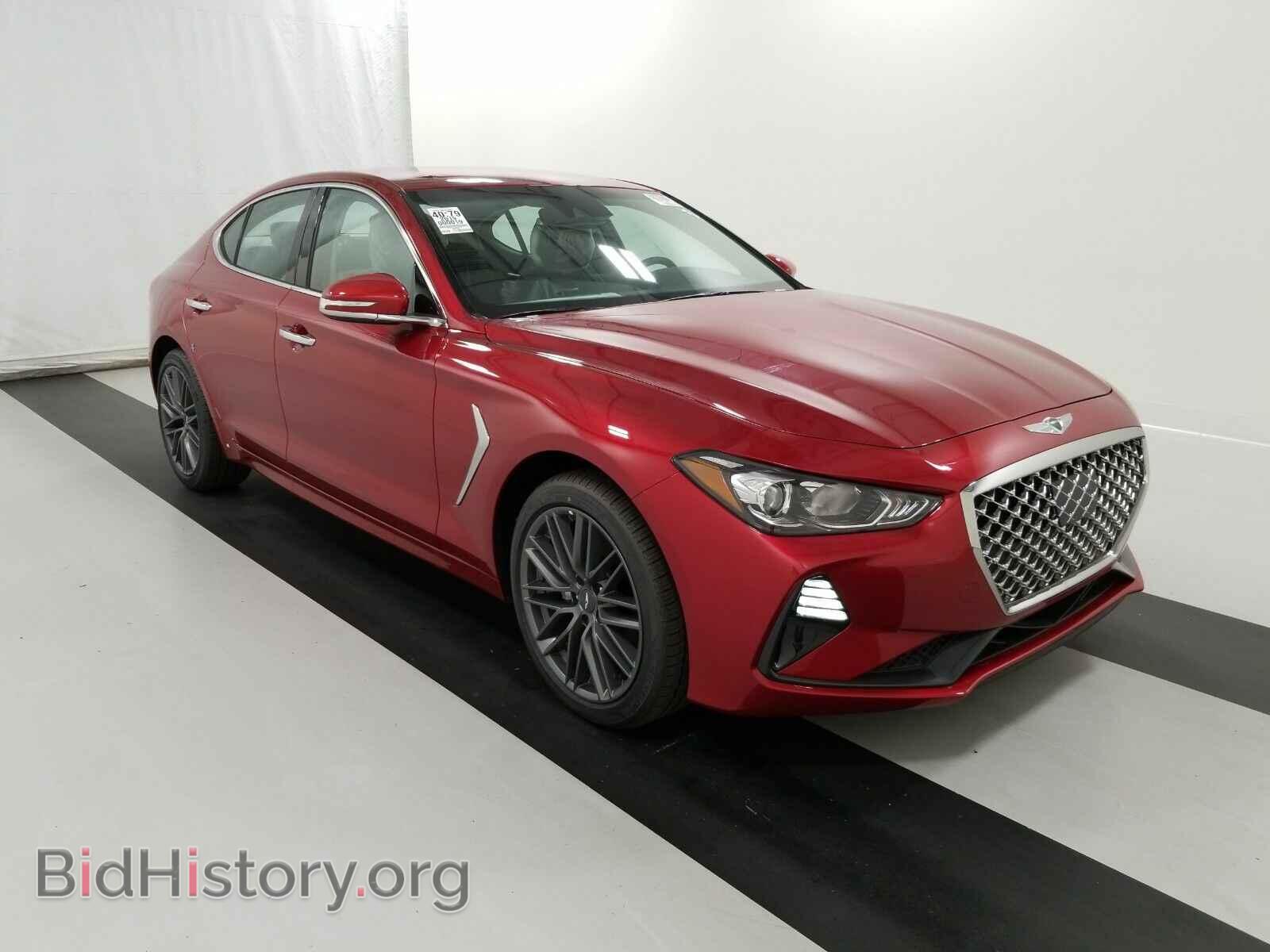 2019 Genesis G70 - VIN: KMTG64LA8KU019725 - Фото 3