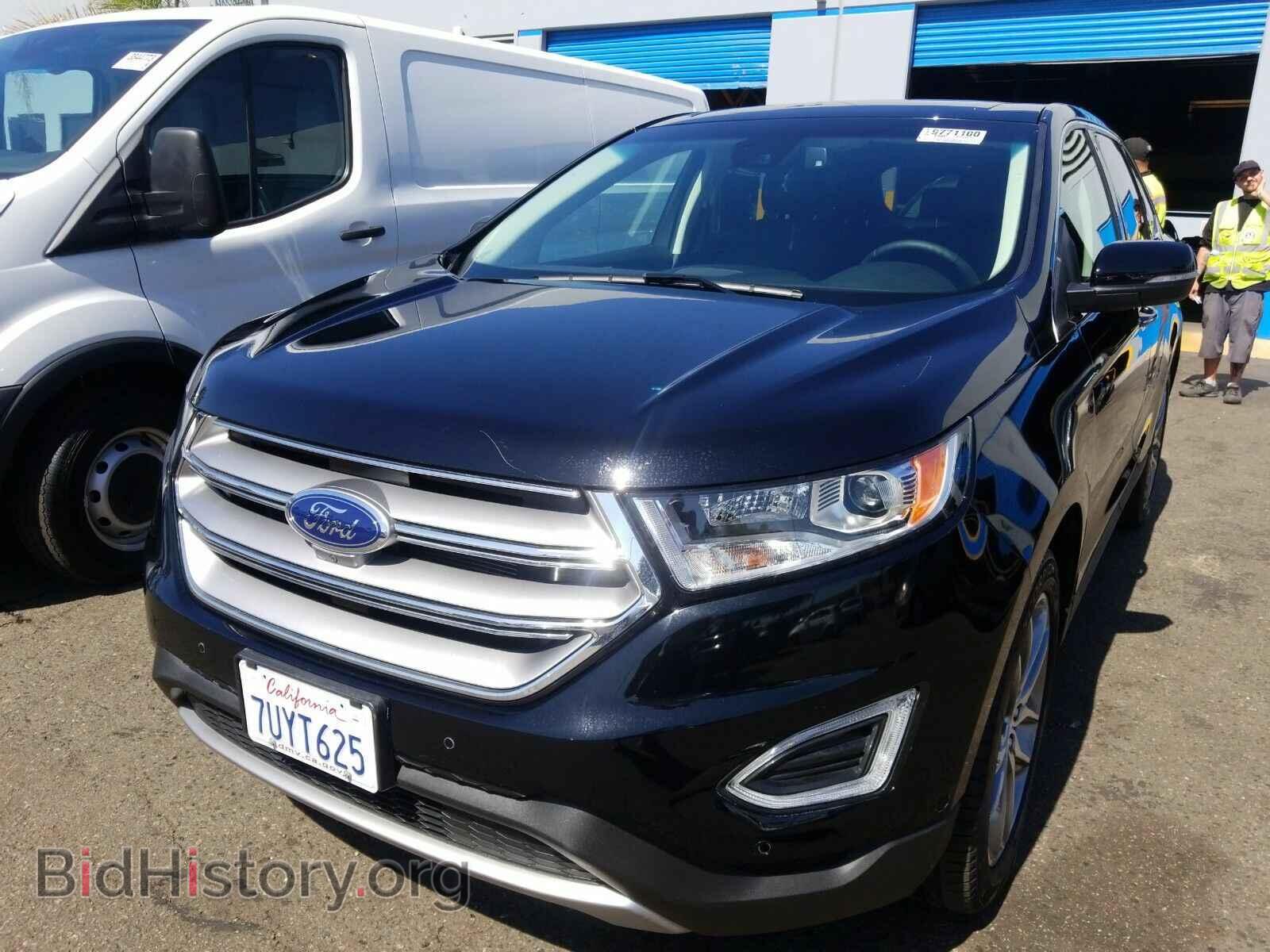 Фотография 2FMPK3K8XGBB27243 - Ford Edge 2016
