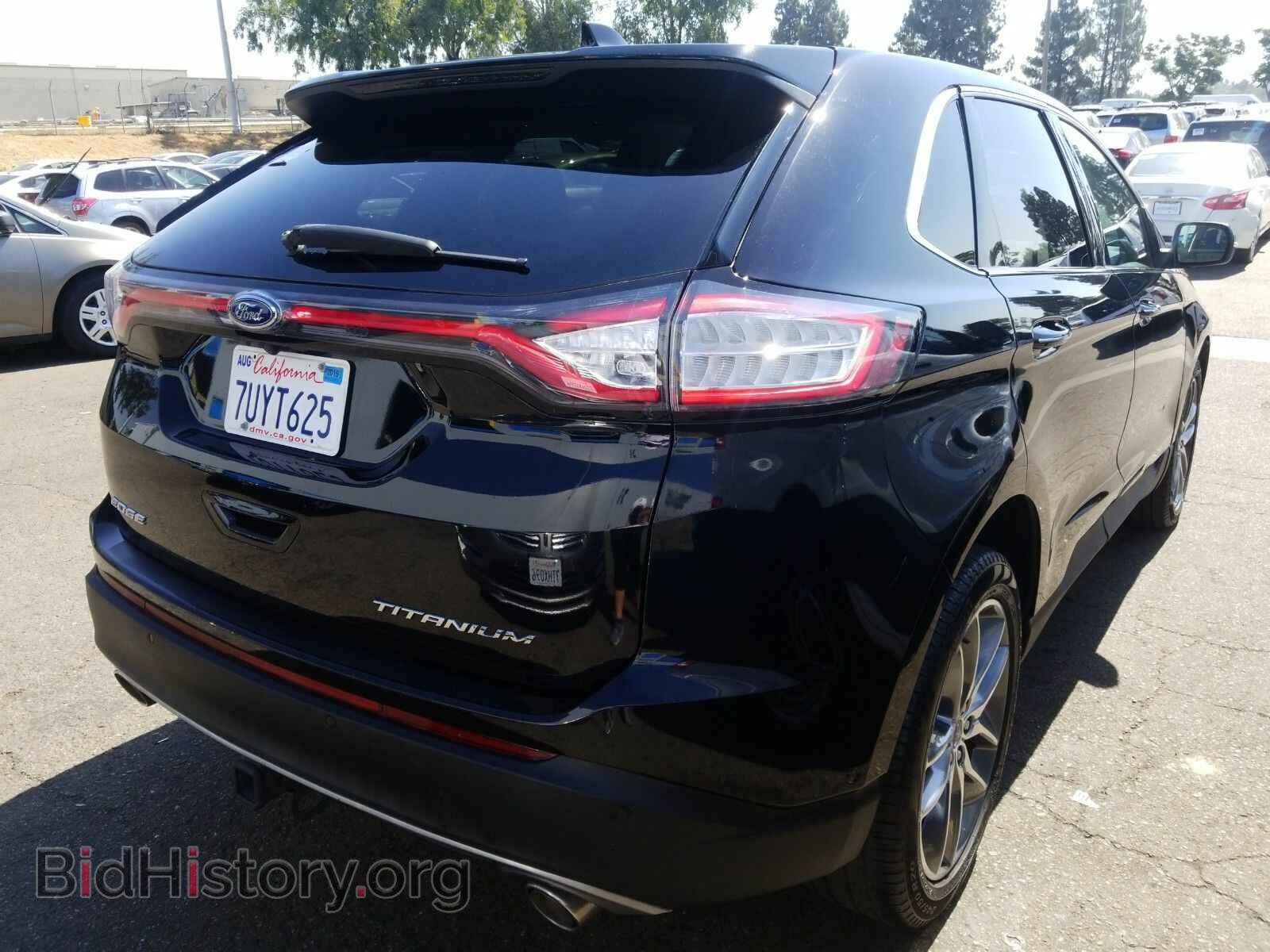 2016 Ford Edge - VIN: 2FMPK3K8XGBB27243 - Фото 2