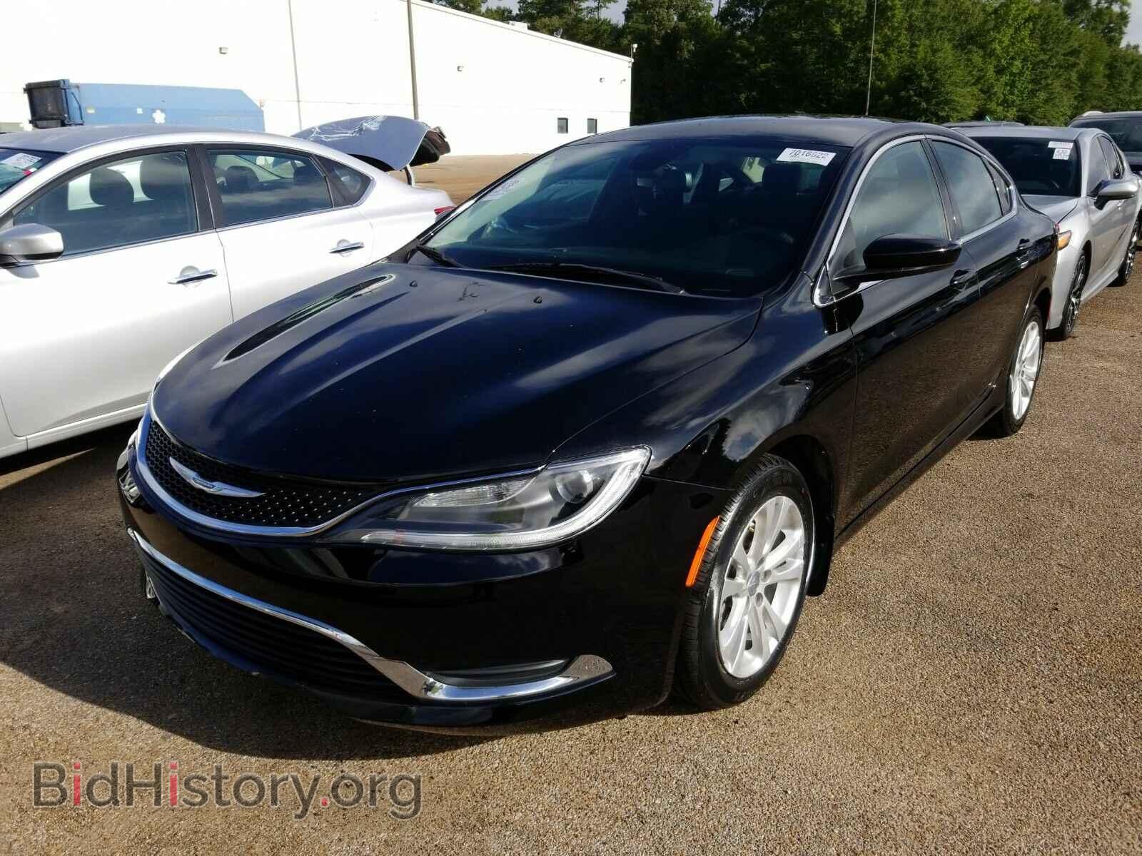 Фотография 1C3CCCAB8GN173370 - Chrysler 200 2016
