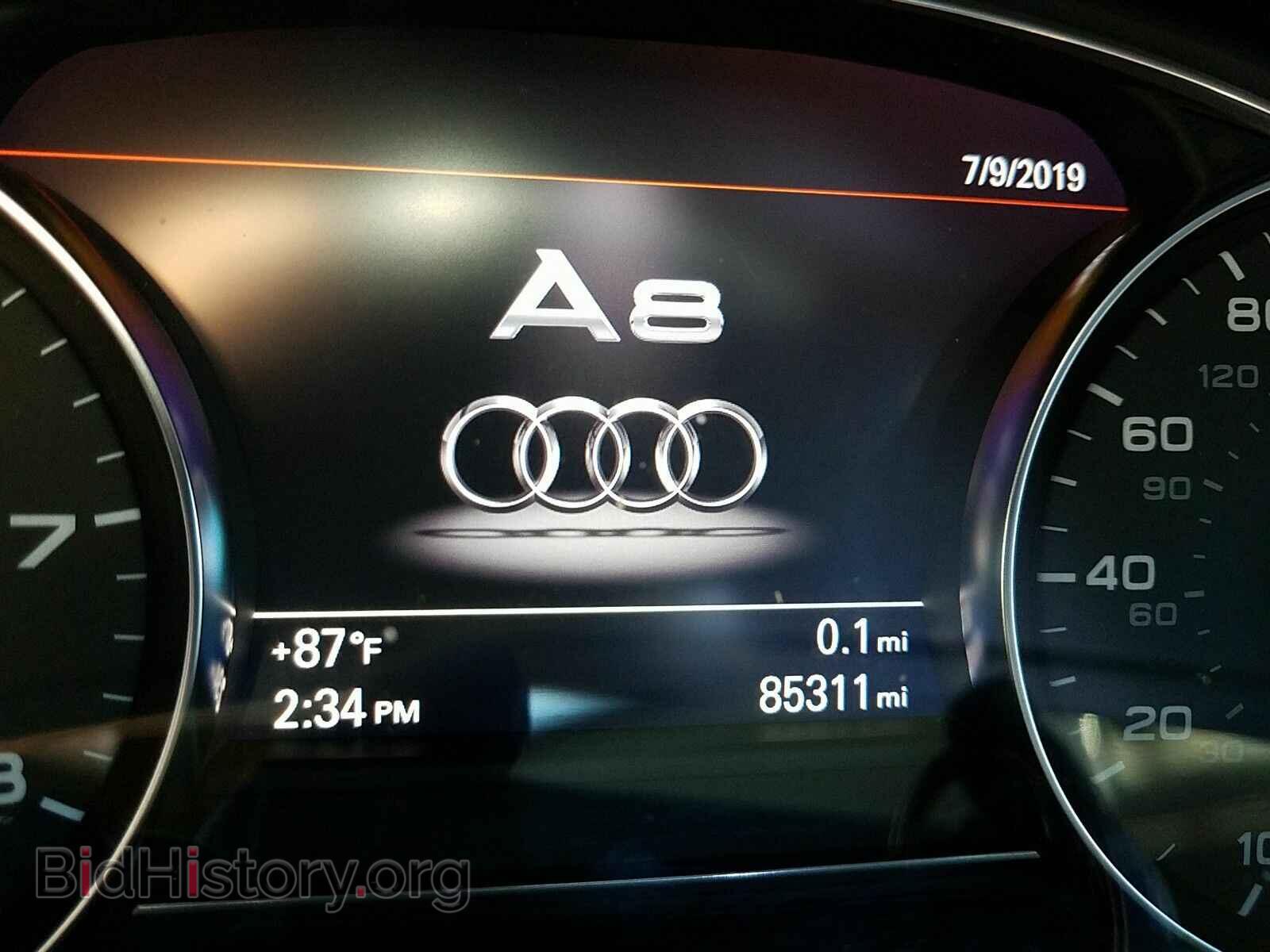 2013 Audi A8 - VIN: WAUAGAFDXDN017183 - Фото 5