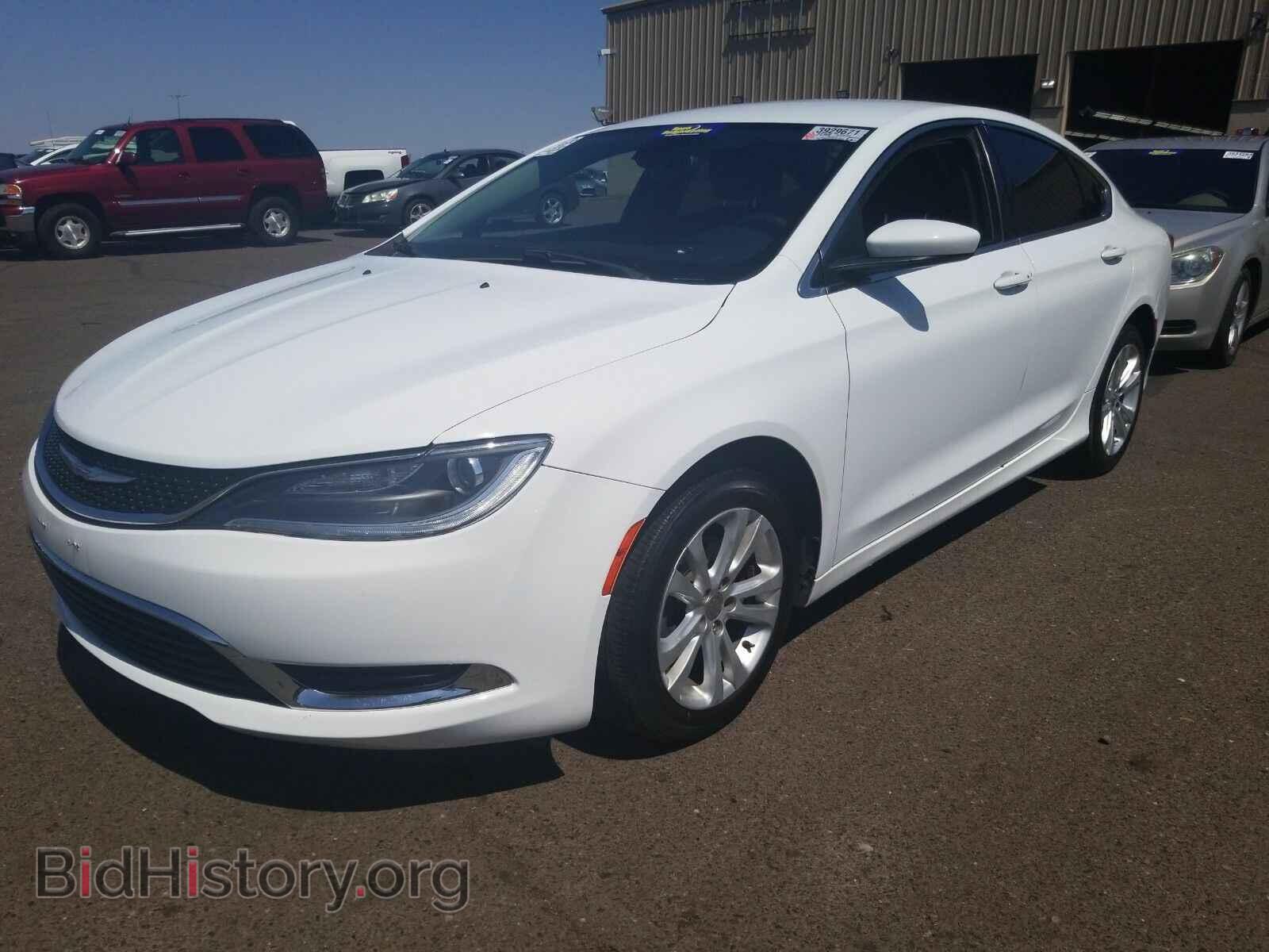Фотография 1C3CCCAB7GN141493 - Chrysler 200 2016