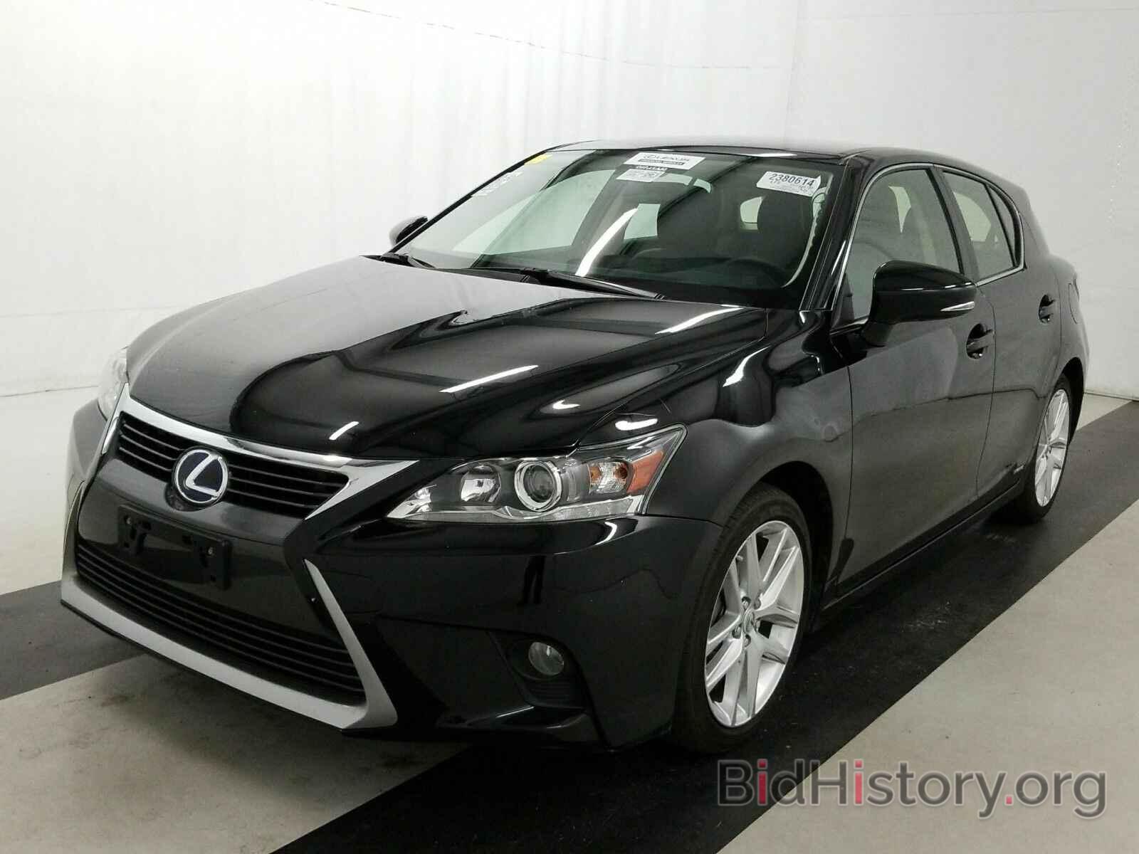 Фотография JTHKD5BH7G2271602 - Lexus CT 200h 2016