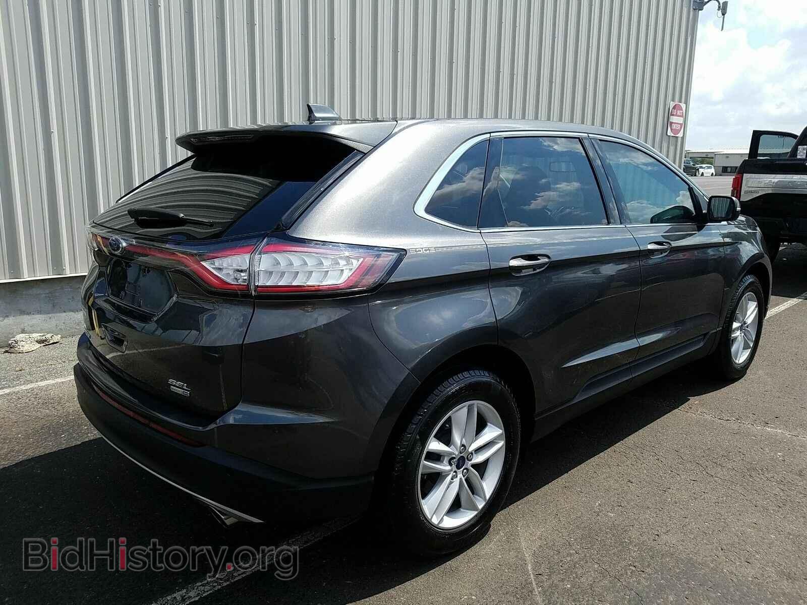 2015 Ford Edge - VIN: 2FMTK4J98FBB44281 - Фото 2
