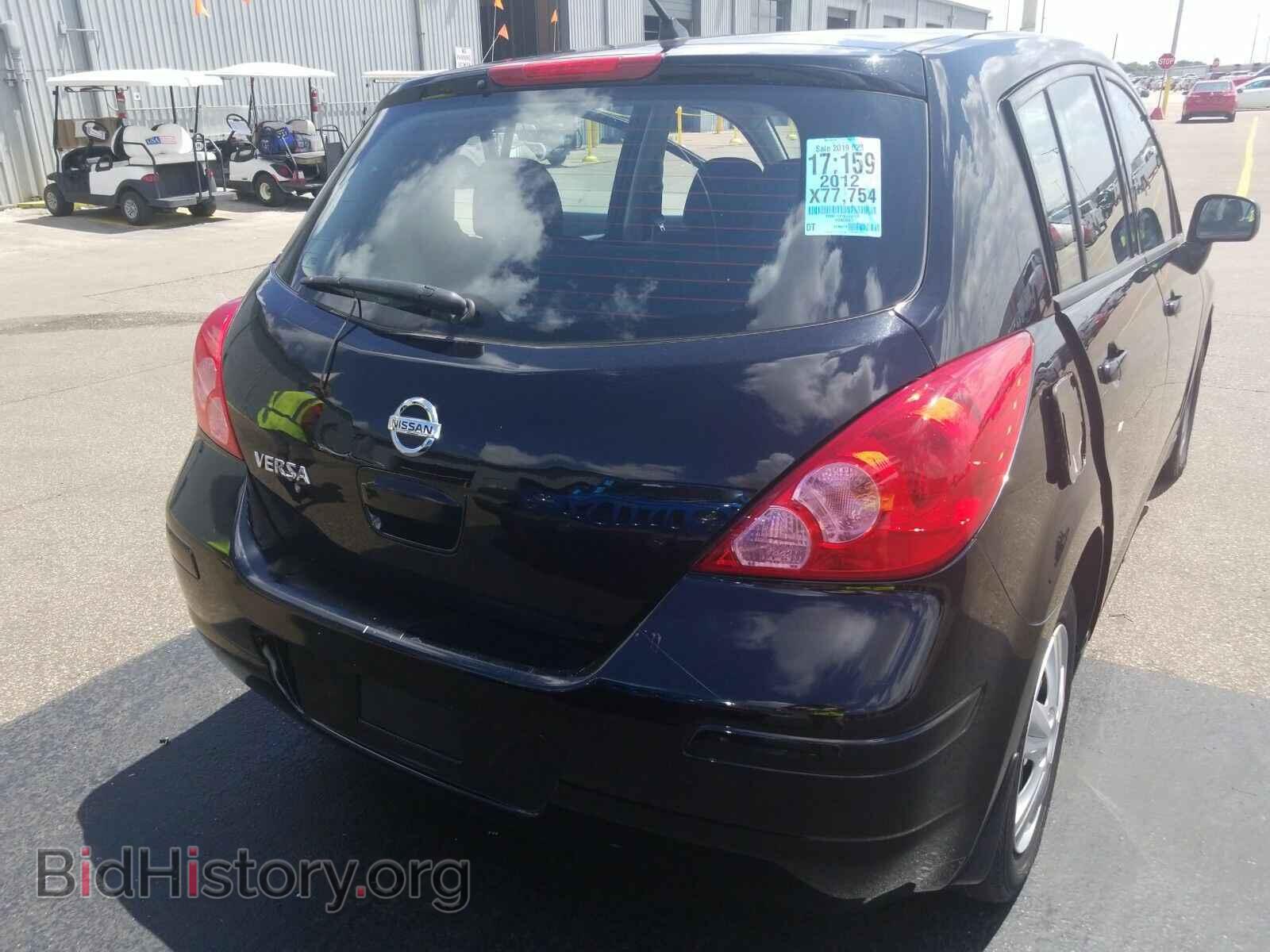 2012 Nissan Versa - VIN: 3N1BC1CP3CL362784 - Фото 2