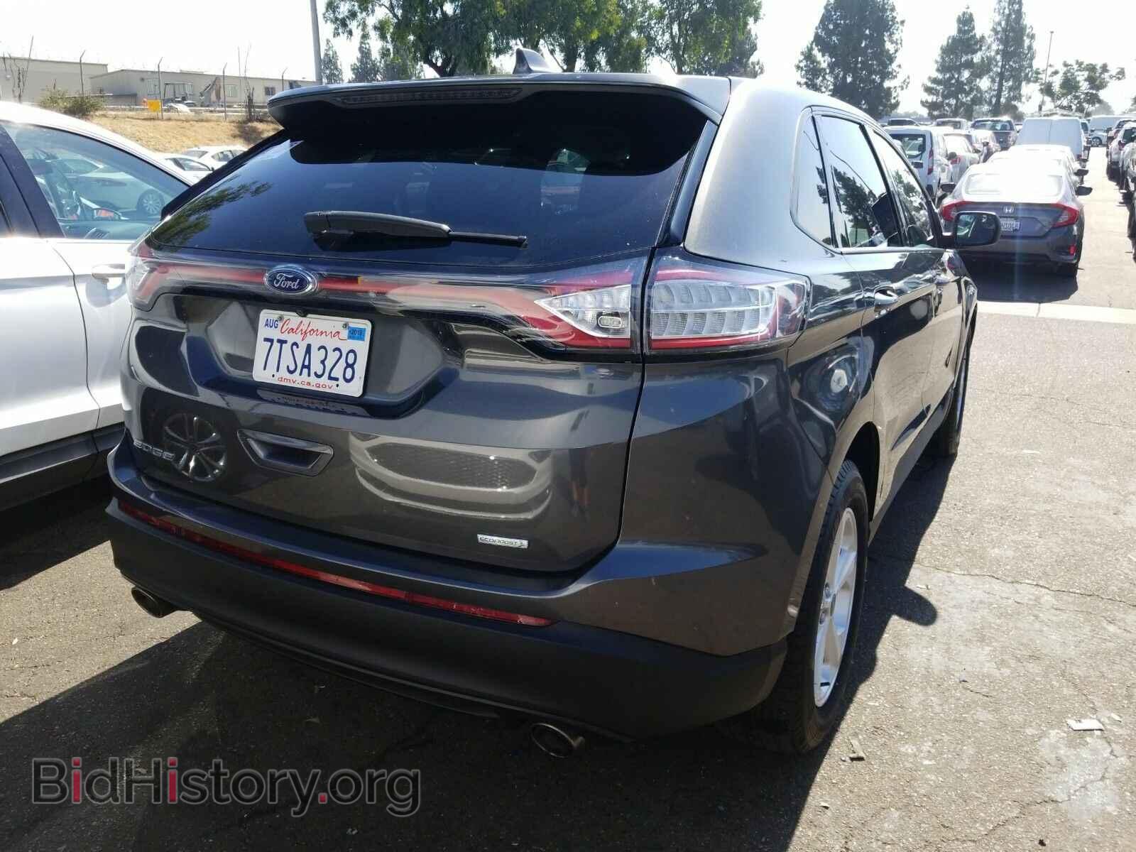 2016 Ford Edge - VIN: 2FMPK3G9XGBB04840 - Фото 2