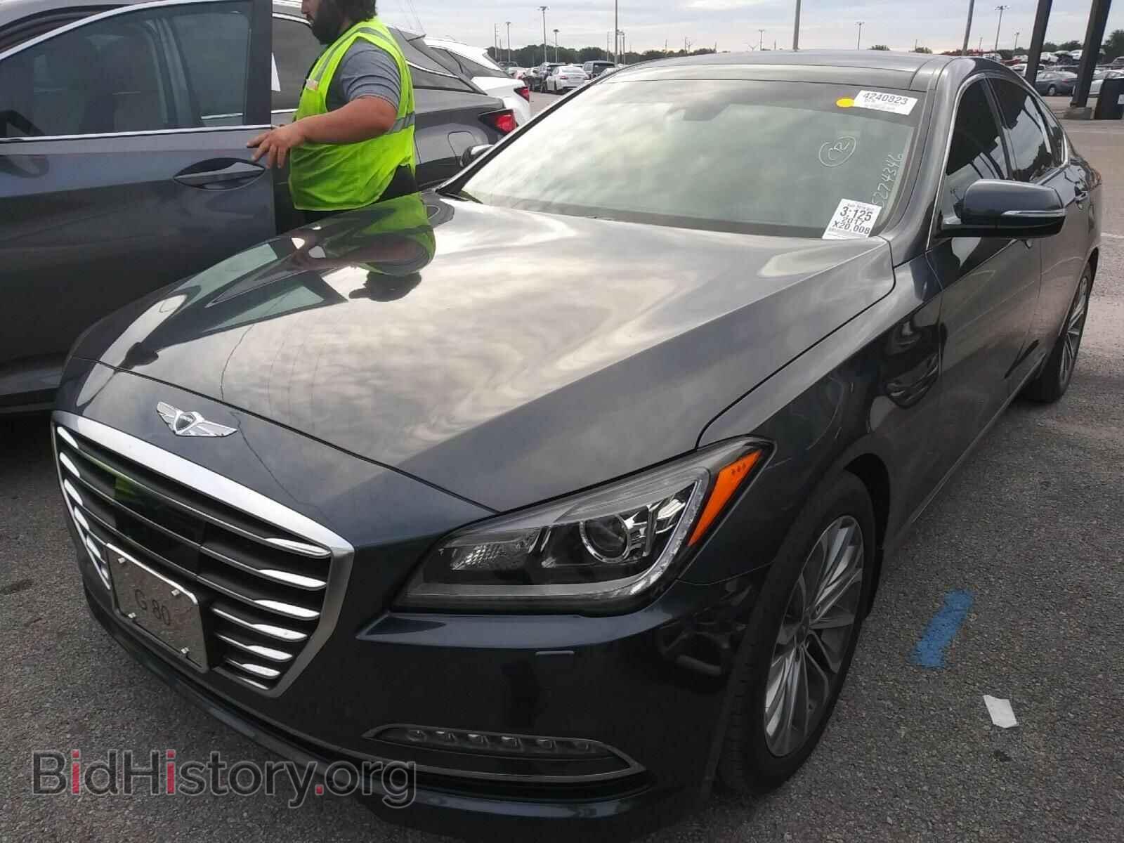 Фотография KMHGN4JE9HU192441 - Genesis G80 2017