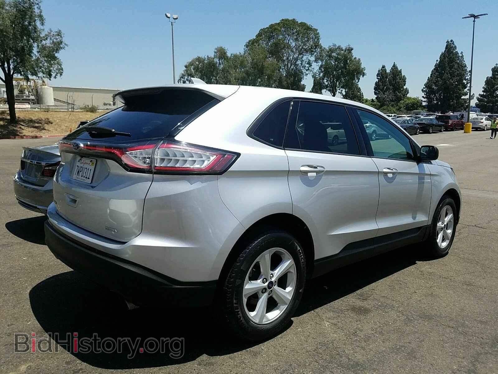 2016 Ford Edge - VIN: 2FMPK3G93GBC42834 - Фото 2