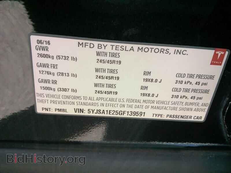 2016 Tesla Model S - VIN: 5YJSA1E25GF139591 - Photo 6
