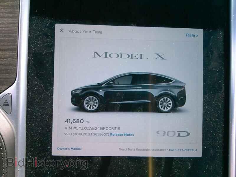 2016 Tesla Model X - VIN: 5YJXCAE24GF005316 - Фото 5