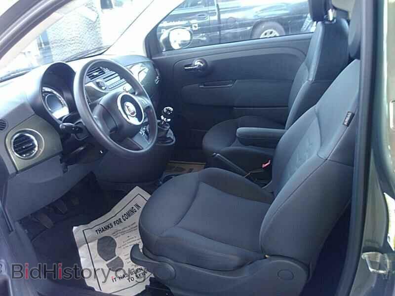 2012 FIAT 500 - VIN: 3C3CFFDR4CT119432 - Фото 3