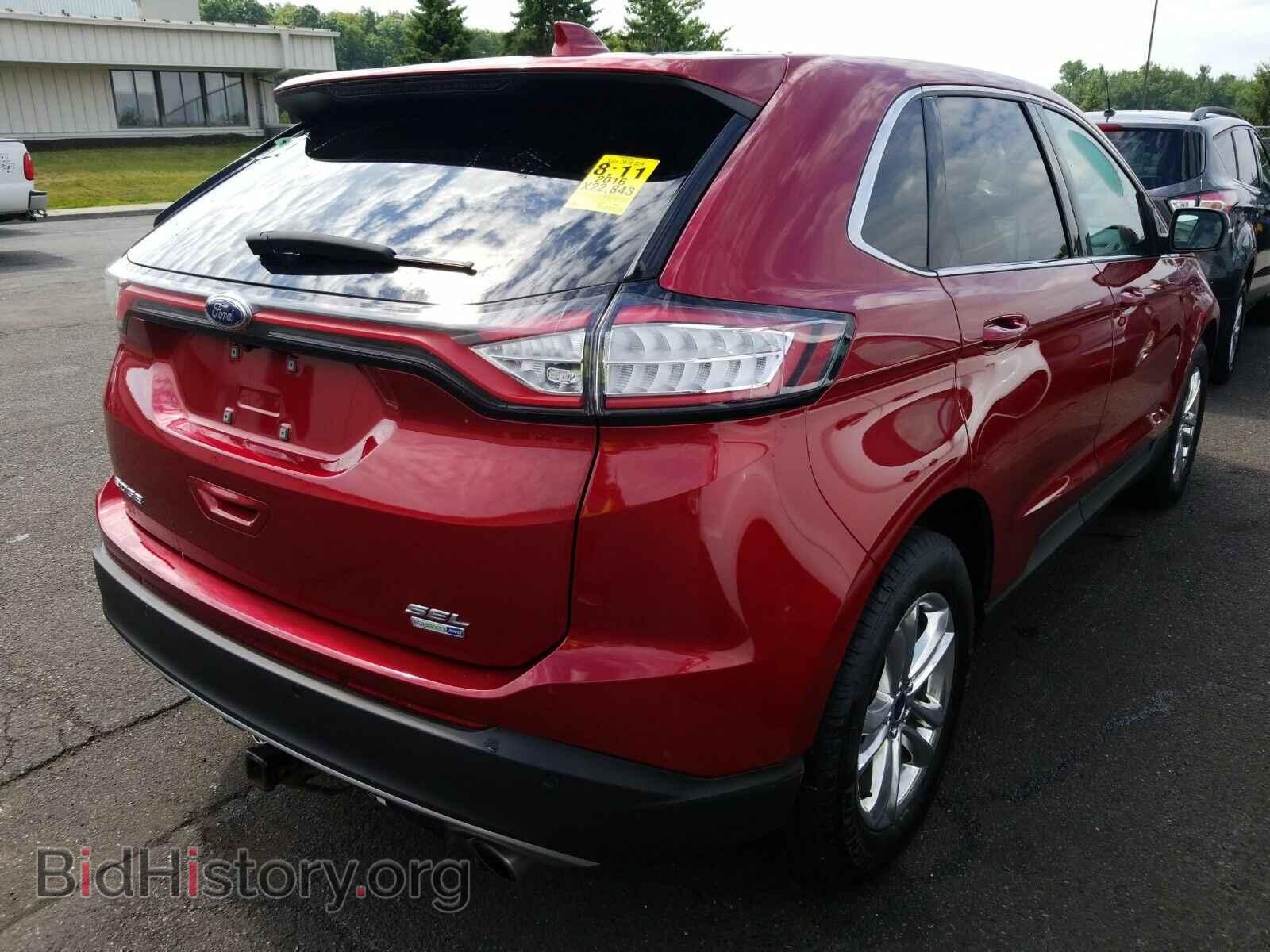 2016 Ford Edge - VIN: 2FMPK4J97GBB55369 - Фото 2