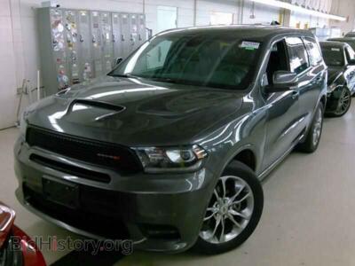 2019 Dodge DURANGO R/T AWD, серый — VIN 1C4SDJCT2KC549256