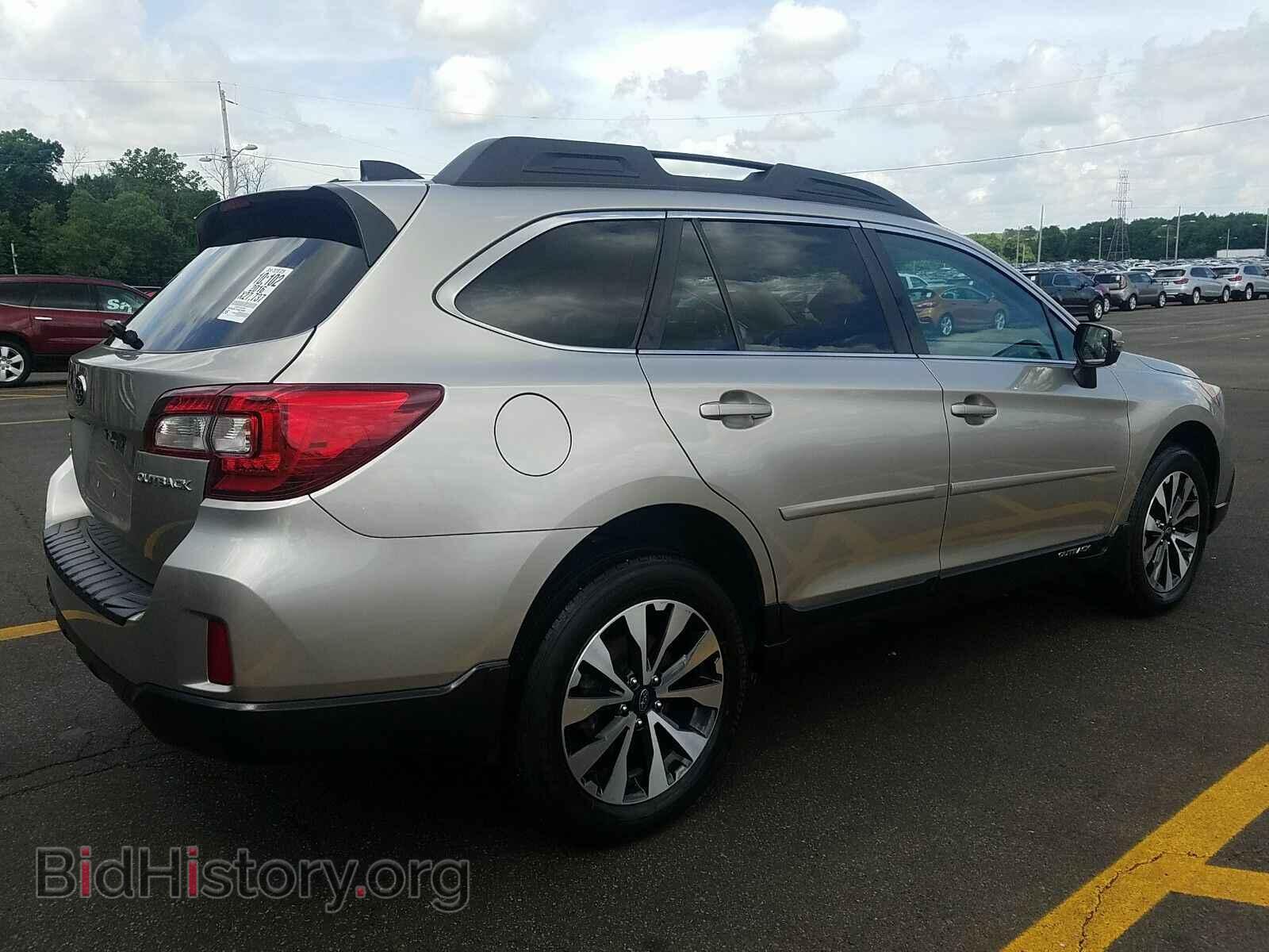 2016 Subaru Outback - VIN: 4S4BSBLC2G3344017 - Фото 2
