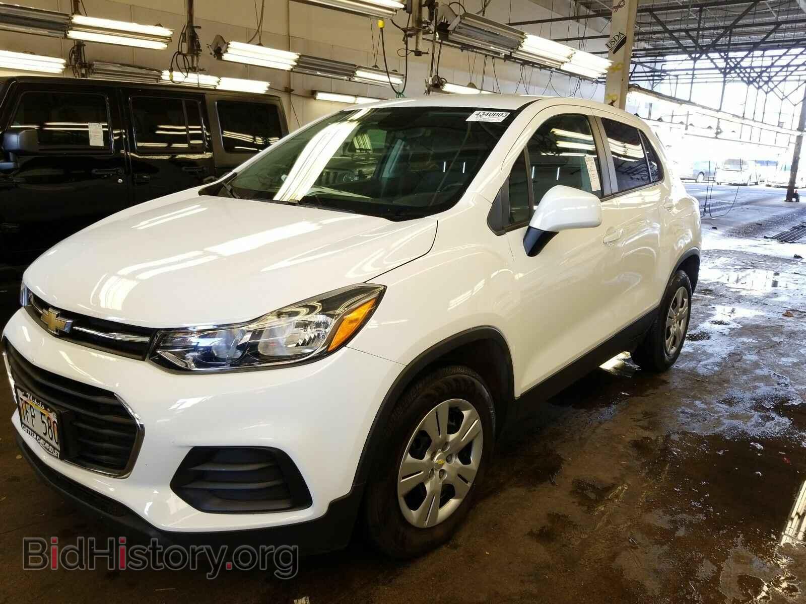 Фотография 3GNCJKSB5HL267547 - Chevrolet Trax 2017