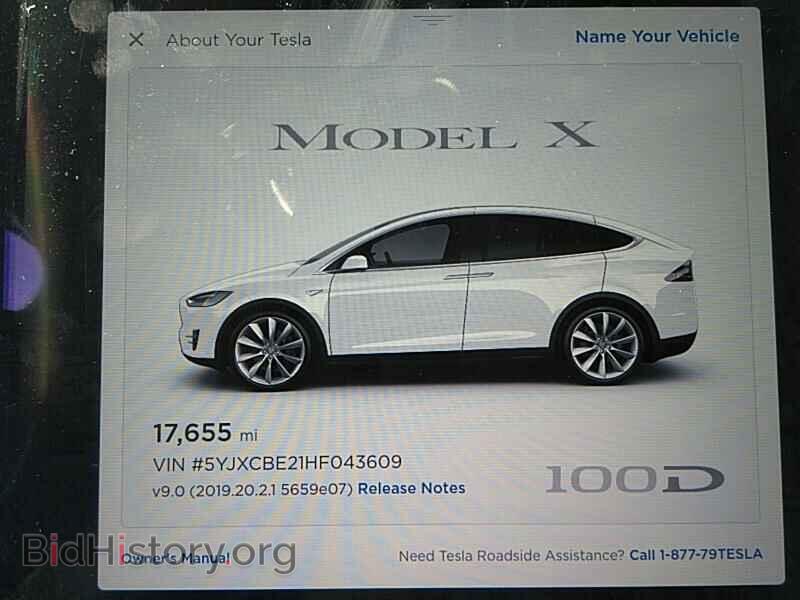 2017 Tesla Model X - VIN: 5YJXCBE21HF043609 - Photo 5