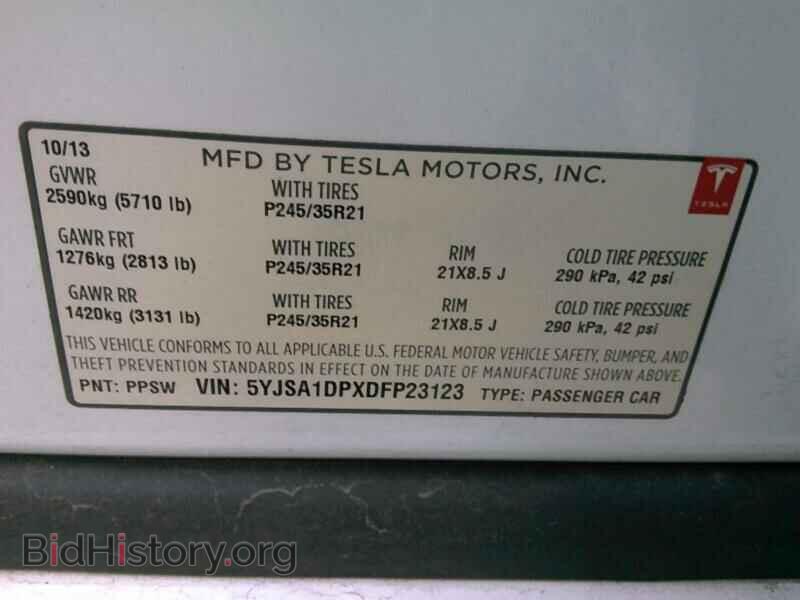 2013 Tesla Model S - VIN: 5YJSA1DPXDFP23123 - Photo 6