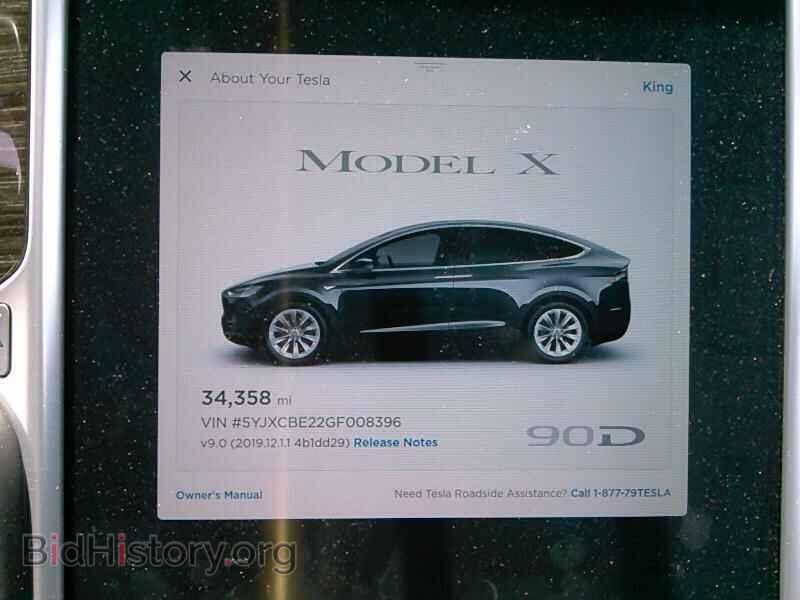 2016 Tesla Model X - VIN: 5YJXCBE22GF008396 - Фото 5