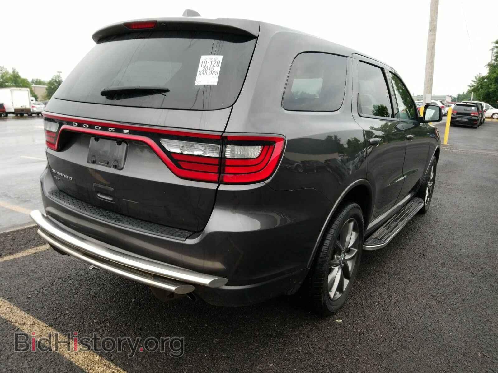 2015 Dodge Durango - VIN: 1C4RDJAG8FC180459 - Photo 2