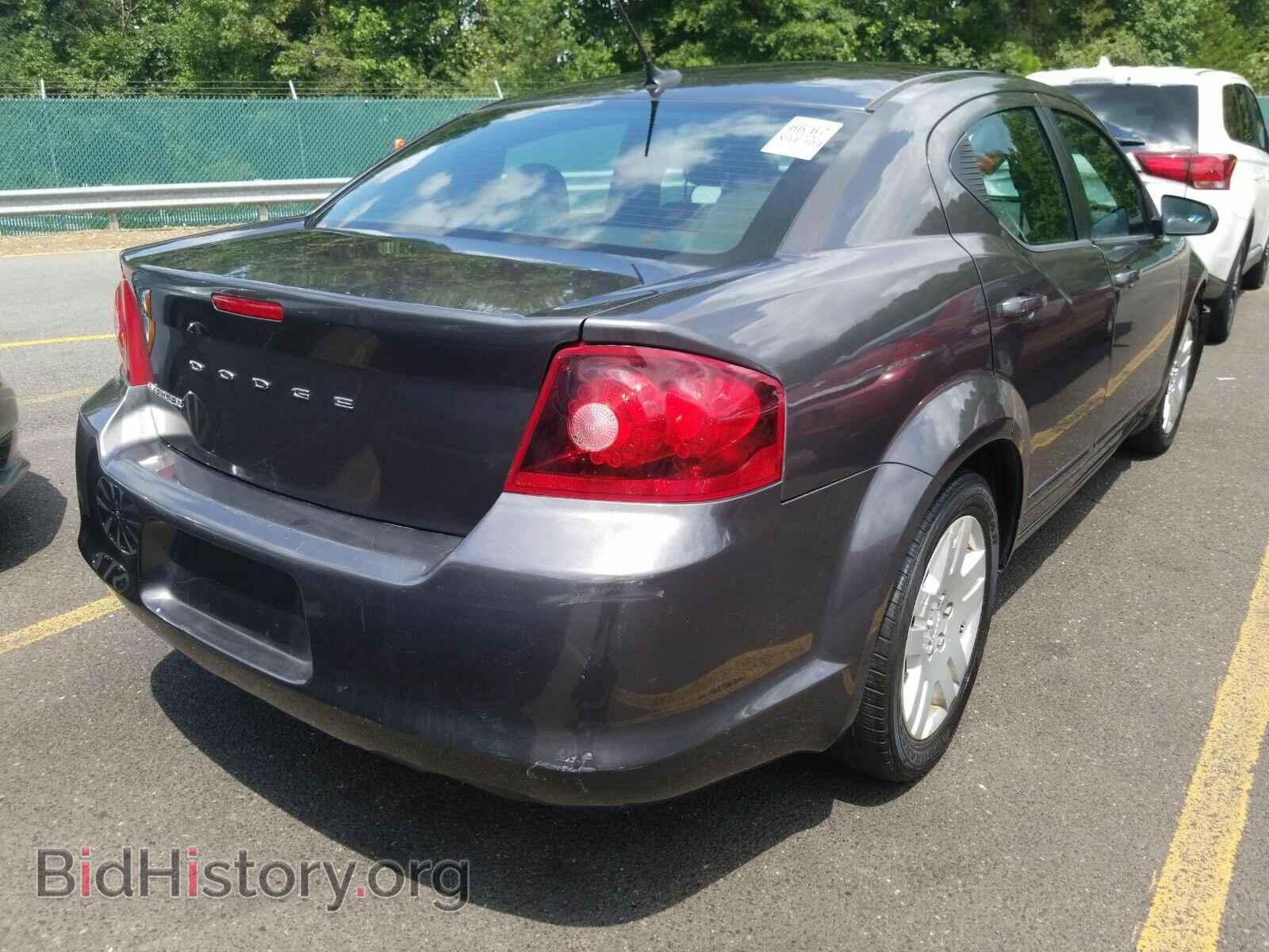 2014 Dodge Avenger - VIN: 1C3CDZAB1EN217819 - Фото 2