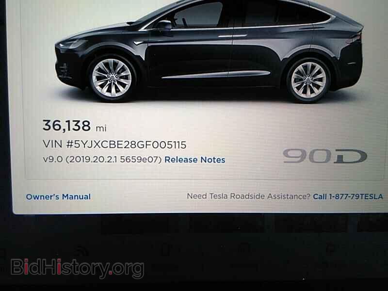 2016 Tesla Model X - VIN: 5YJXCBE28GF005115 - Фото 5