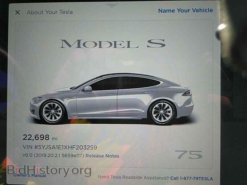 2017 Tesla Model S - VIN: 5YJSA1E1XHF203259 - Photo 5