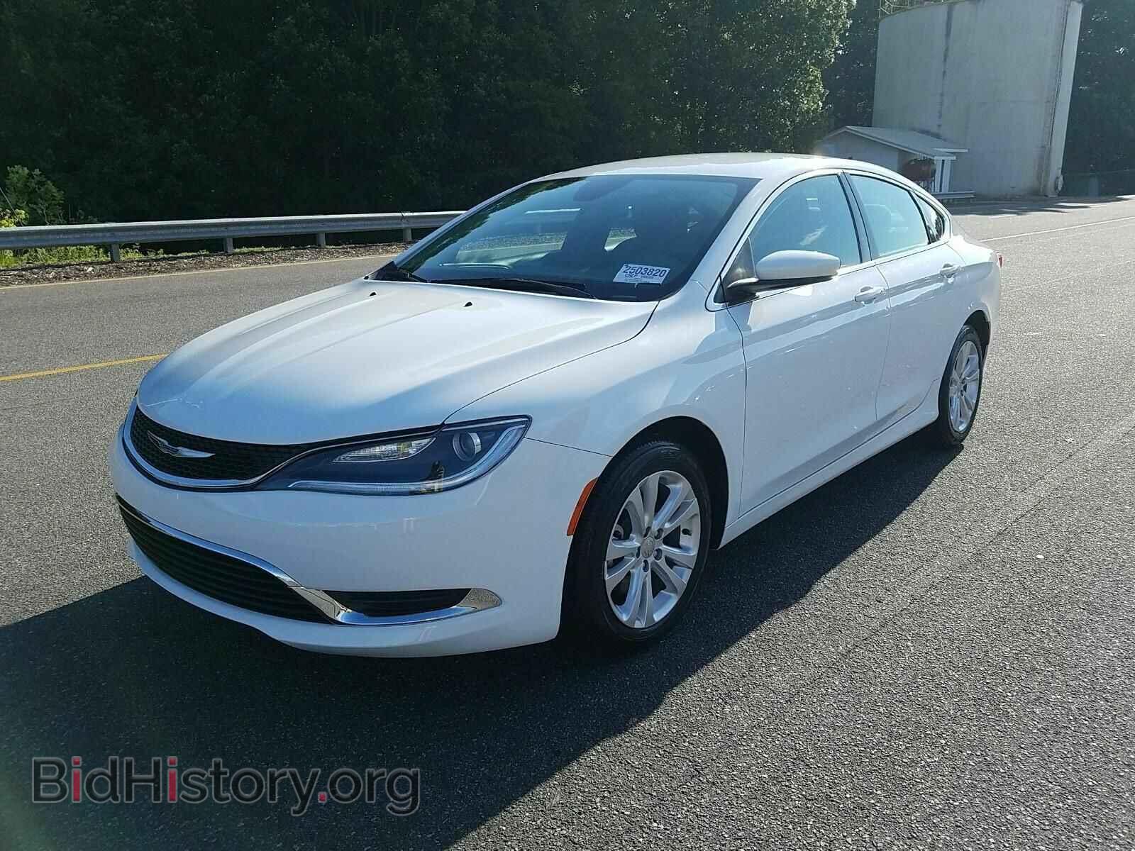 Фотография 1C3CCCAB0HN512544 - Chrysler 200 2017