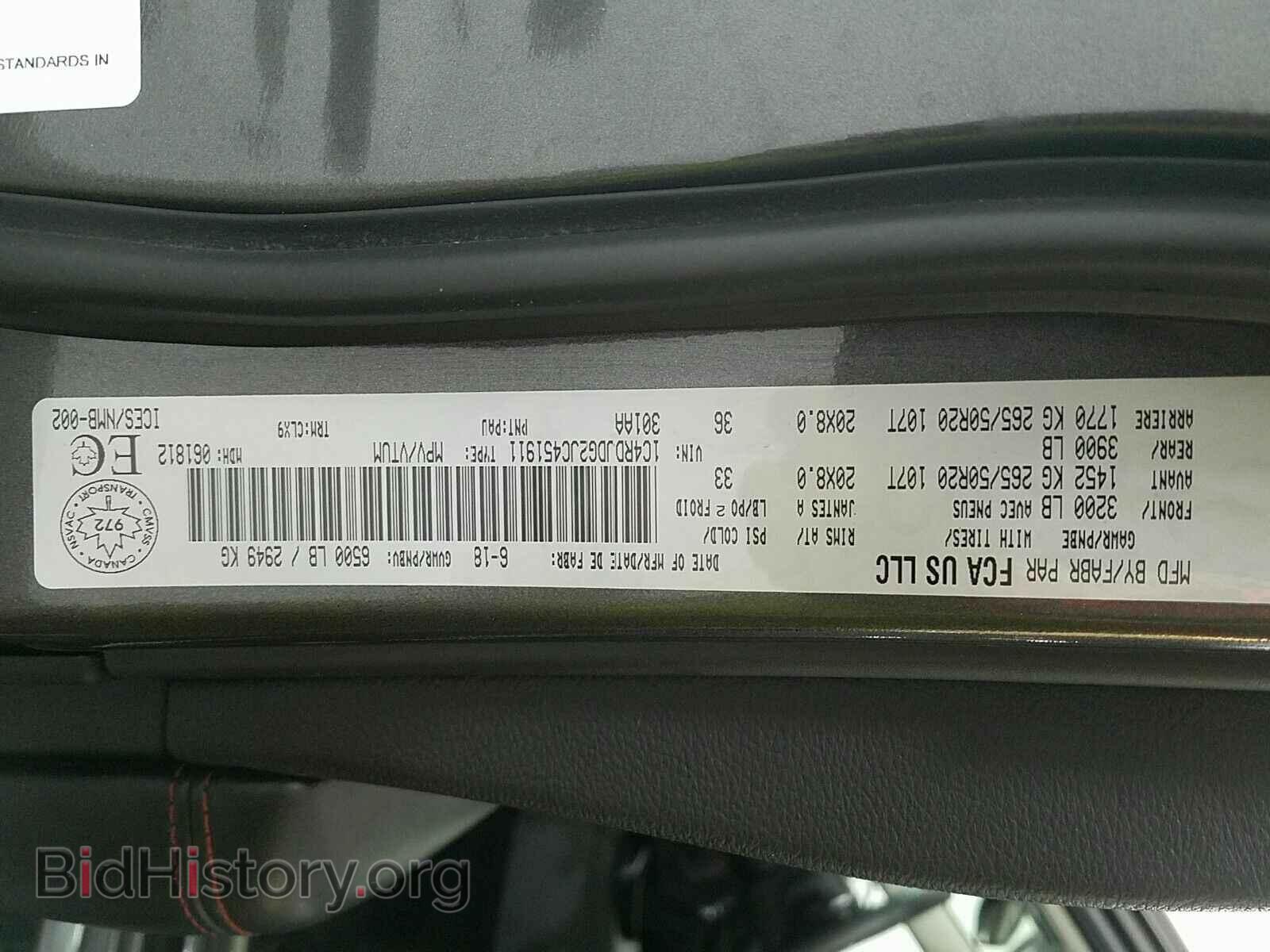 2018 Dodge Durango - VIN: 1C4RDJDG2JC451911 - Photo 15