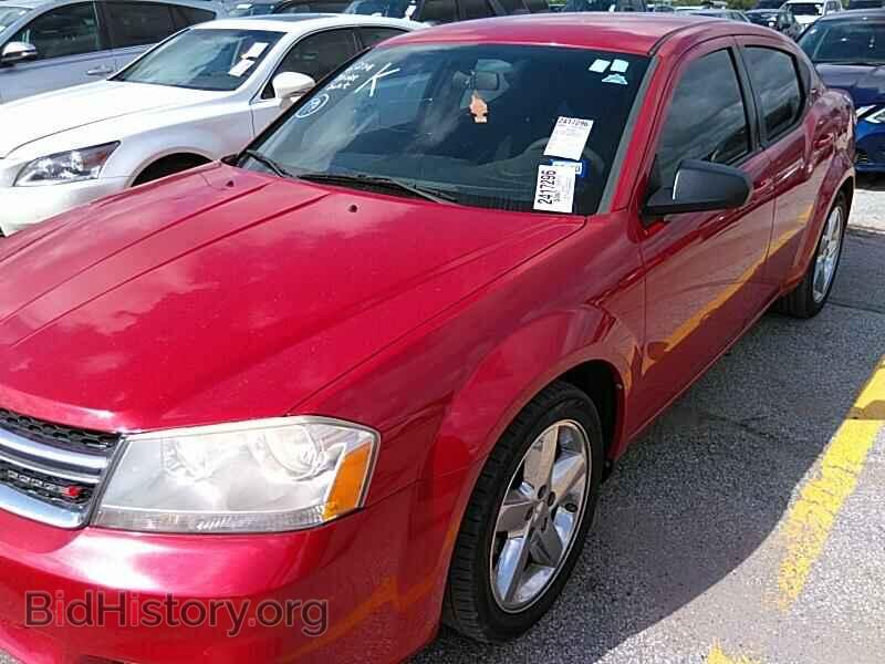 Photo 1C3CDZAB4DN628453 - Dodge Avenger 2013