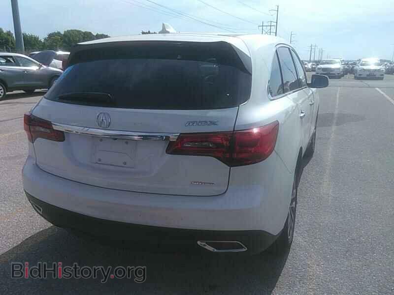 2016 Acura MDX - VIN: 5FRYD4H42GB056392 - Фото 2