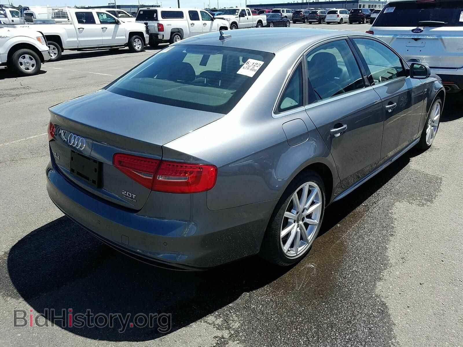 2016 Audi A4 - VIN: WAUFFAFLXGN015034 - Фото 2