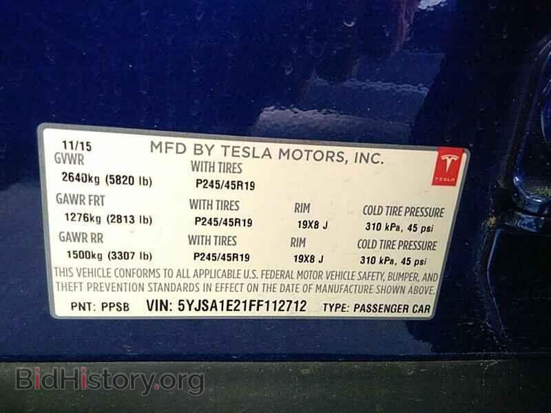 2015 Tesla Model S - VIN: 5YJSA1E21FF112712 - Photo 6