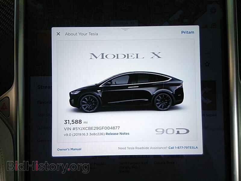 2016 Tesla Model X - VIN: 5YJXCBE29GF004877 - Фото 5